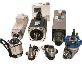 Spindle, Servo, Stepper Motors and Gearboxes